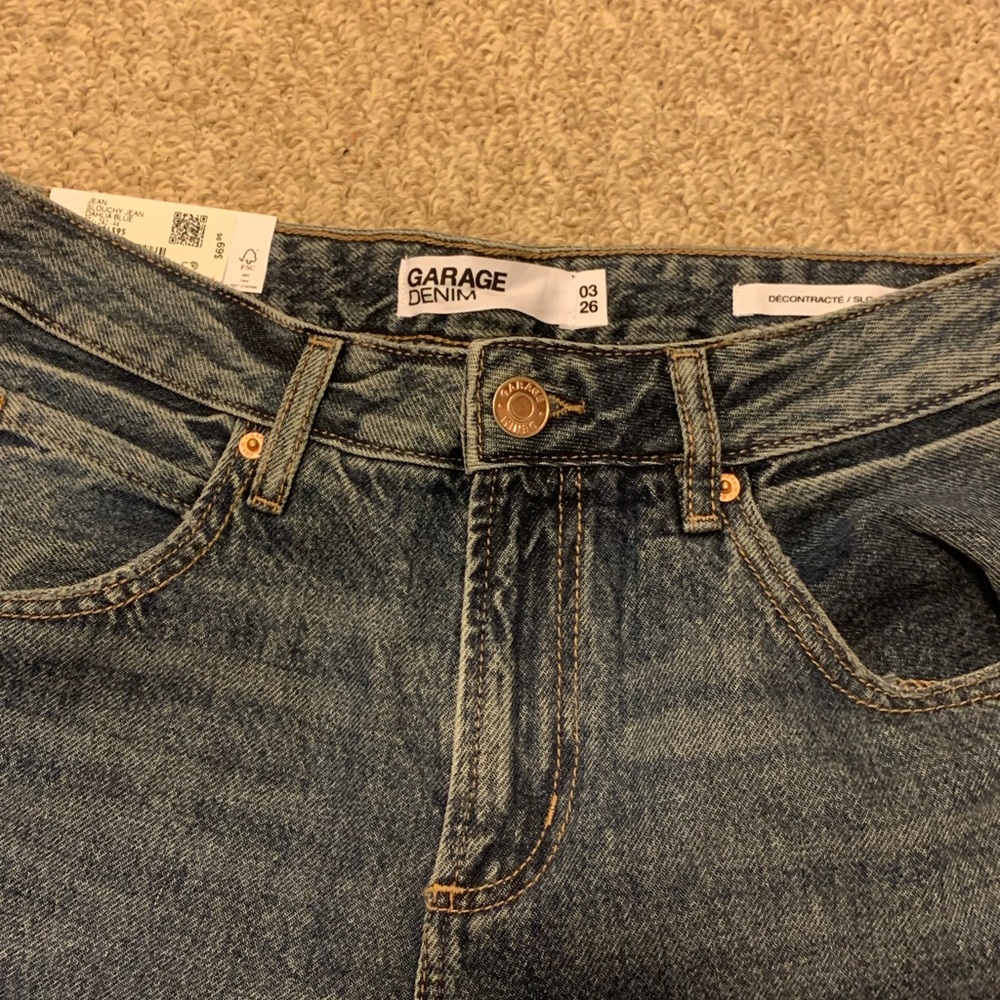 Garage Blue Women's Jeans - Picture 5 of 5